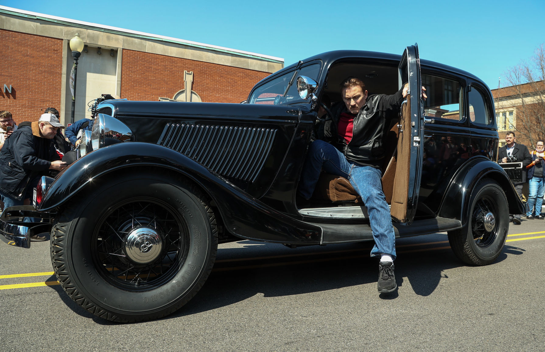 The car John Dillinger used to escape from Crown Point returns to Crown Point.